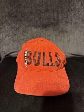 Vintage 90s Sports Specialties Nba Chicago Bulls Snapback Hat Made In USA